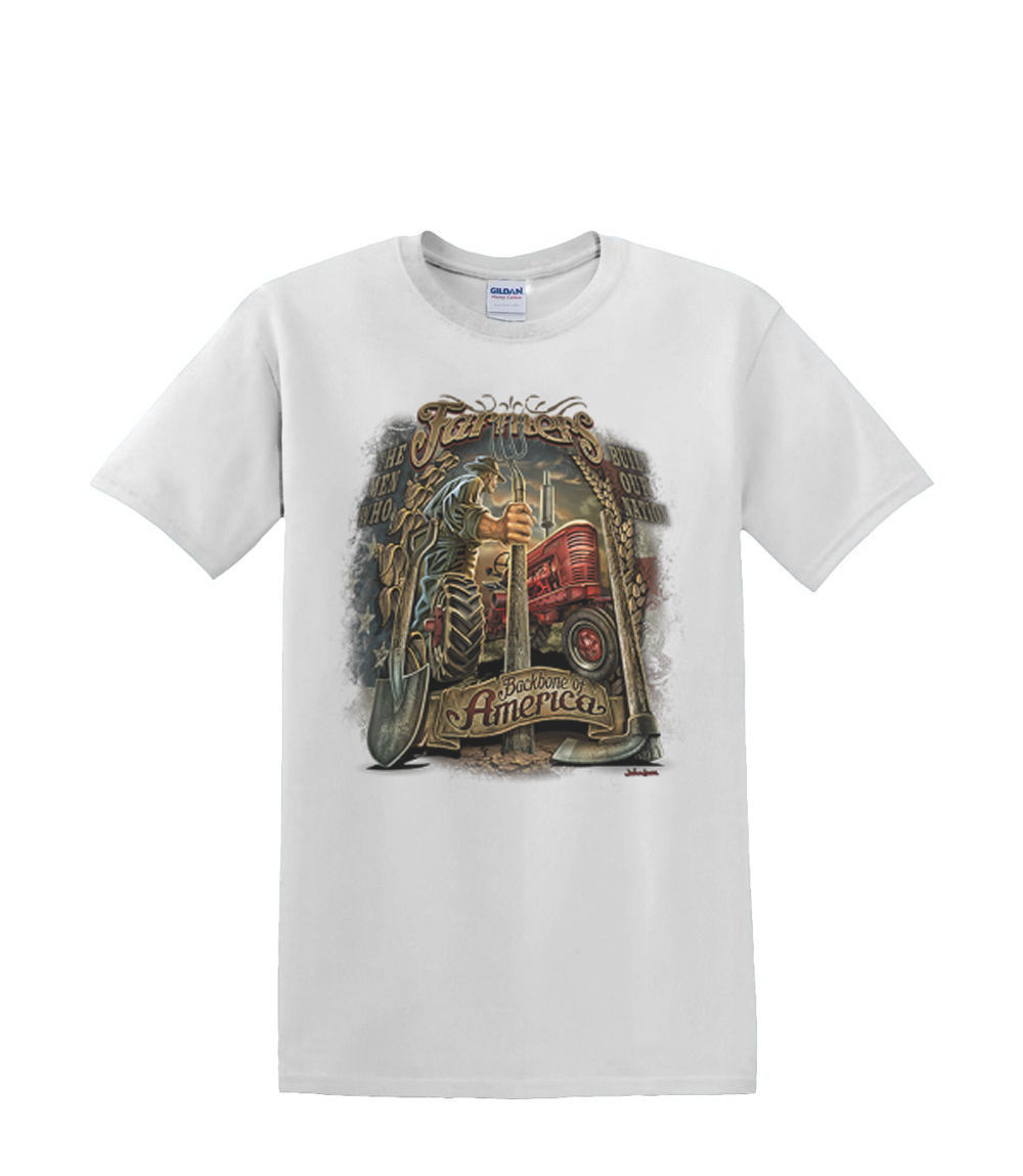 T-Shirt S bis 2XL 3XL -BACKBONE of AMERICA FARMER Outdoor Fun Erwachsene - Bild 47 von 72