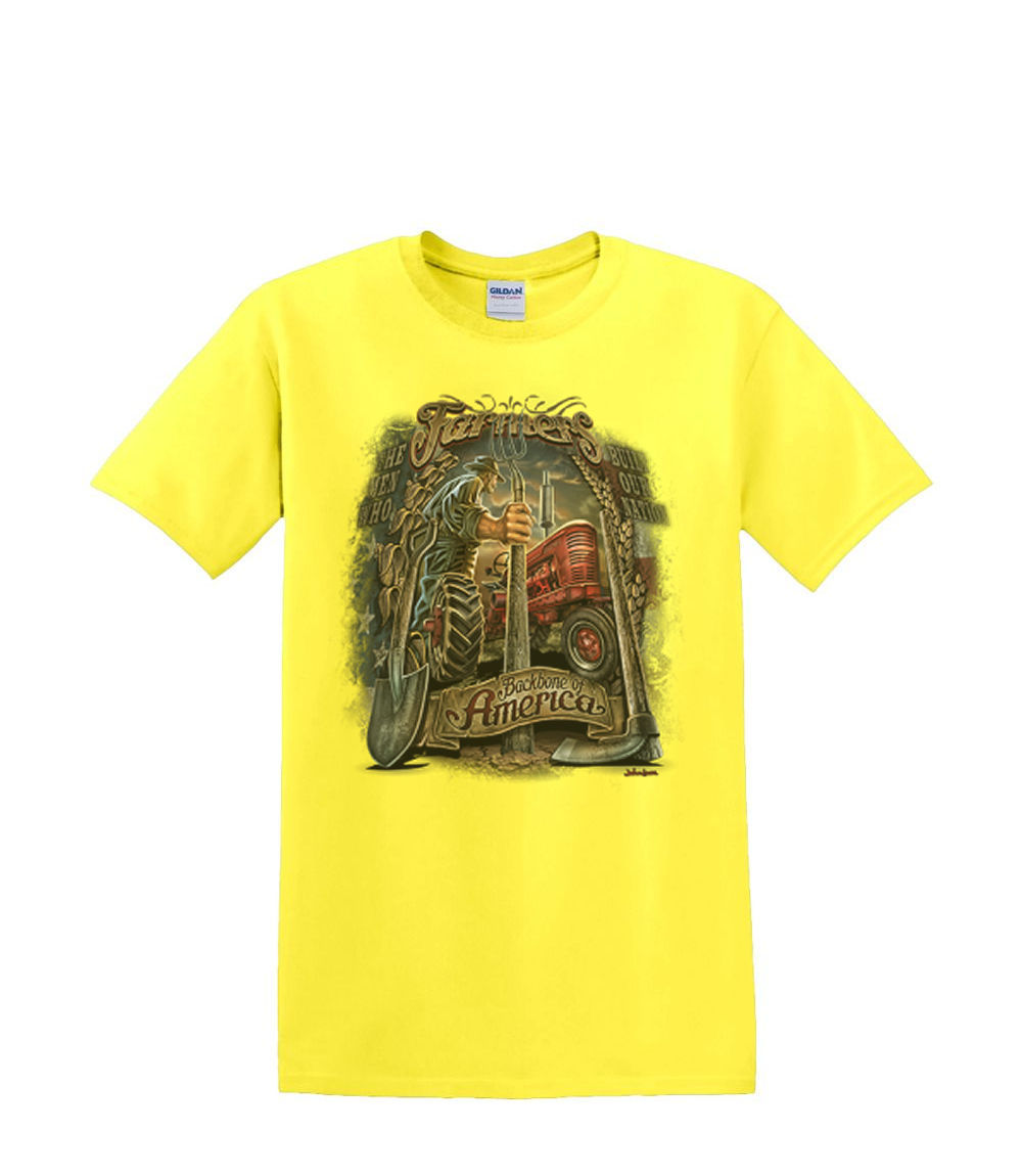T-Shirt S bis 2XL 3XL -BACKBONE of AMERICA FARMER Outdoor Fun Erwachsene - Bild 51 von 72