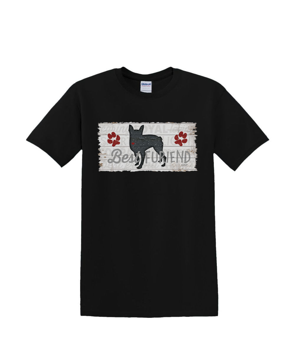 T-Shirt S to 2XL 3XL - BEST FRIEND furiend cat dog kitten puppy animal fun adult - Picture 17 of 72