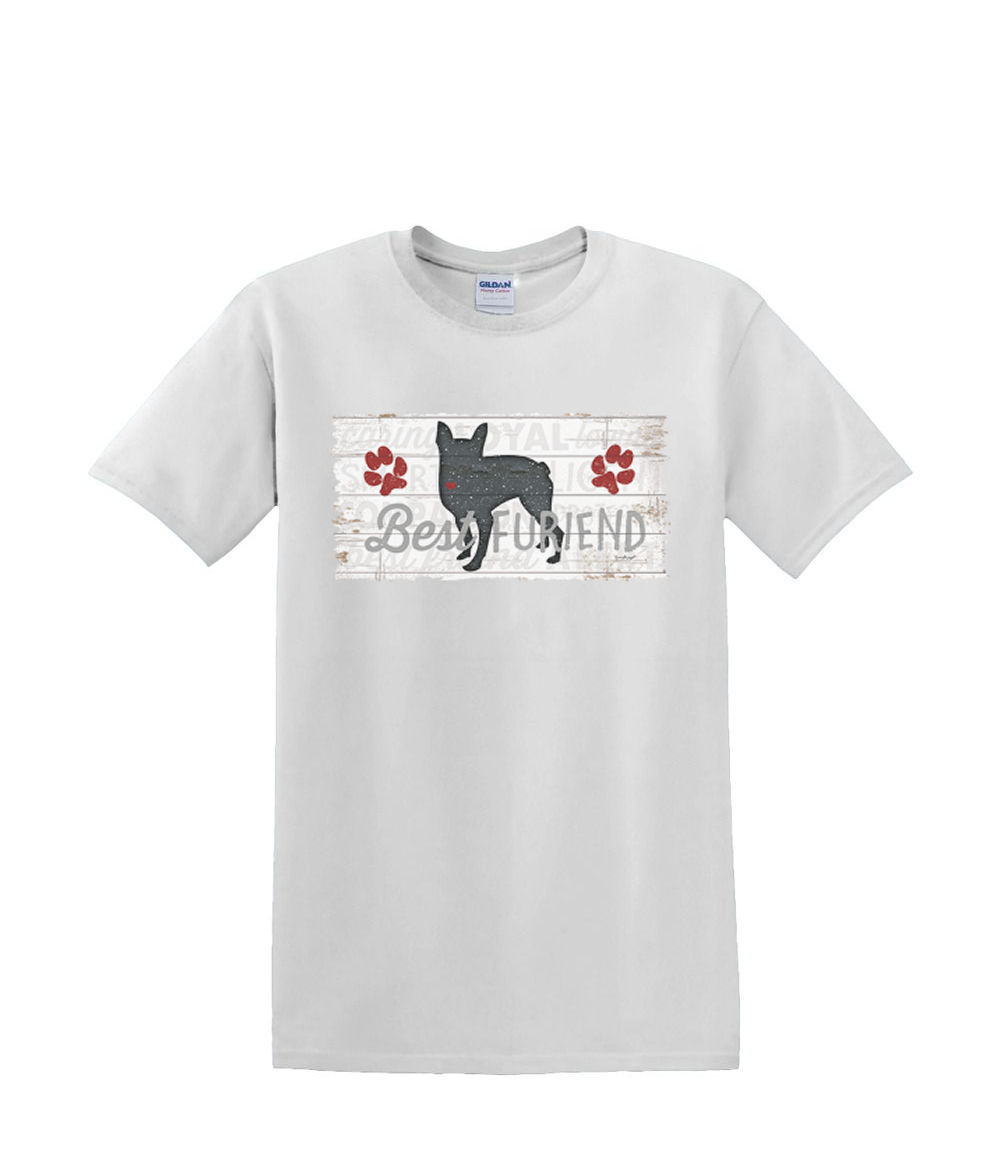 T-Shirt S to 2XL 3XL - BEST FRIEND furiend cat dog kitten puppy animal fun adult - Picture 48 of 72