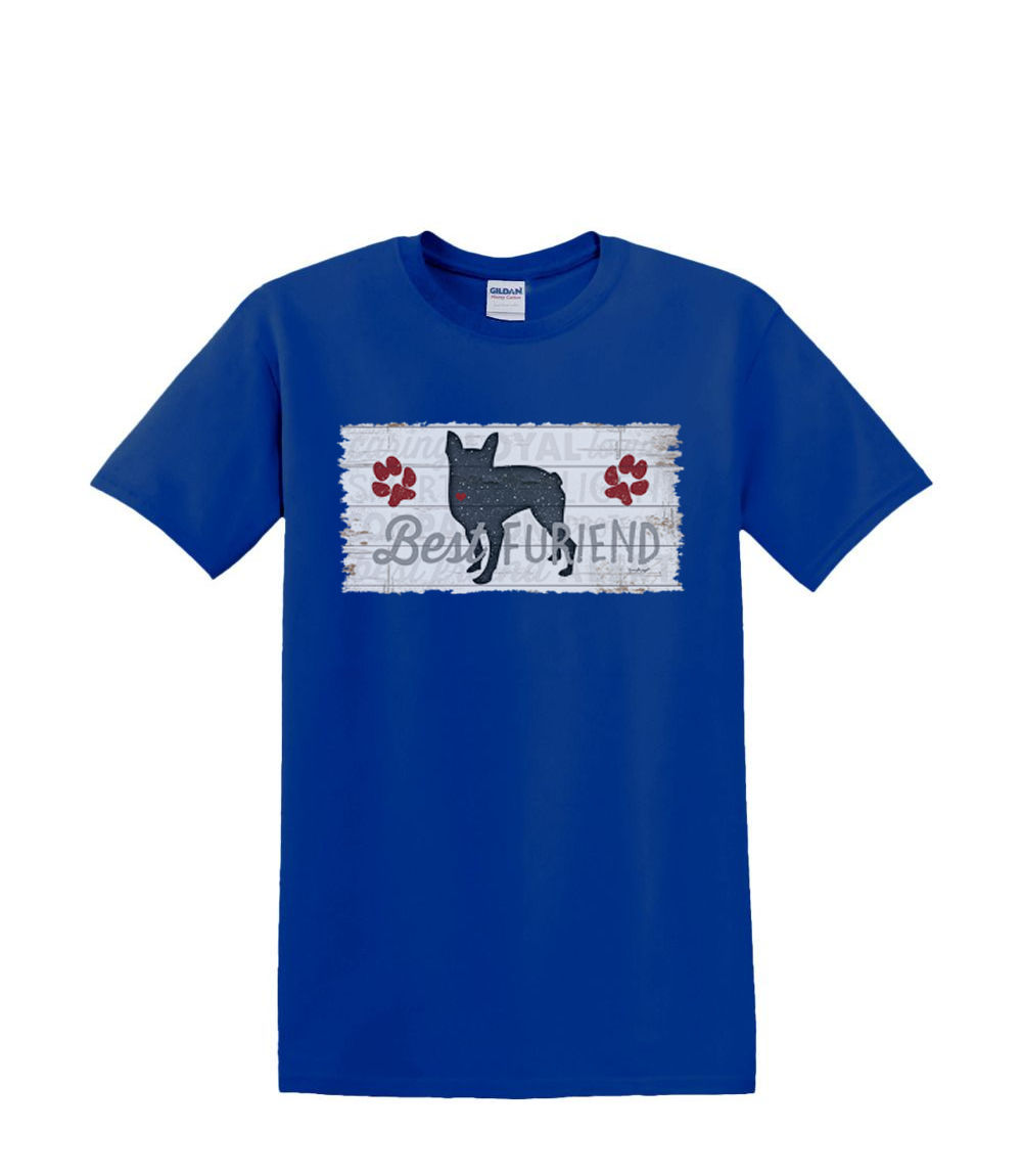 T-Shirt S to 2XL 3XL - BEST FRIEND furiend cat dog kitten puppy animal fun adult - Picture 33 of 72
