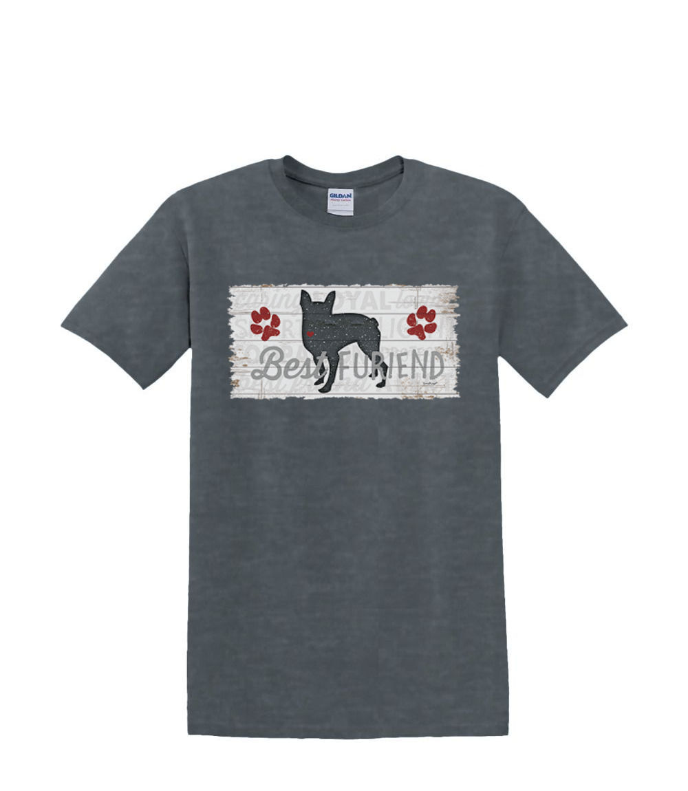 T-Shirt S to 2XL 3XL - BEST FRIEND furiend cat dog kitten puppy animal fun adult - Picture 56 of 72