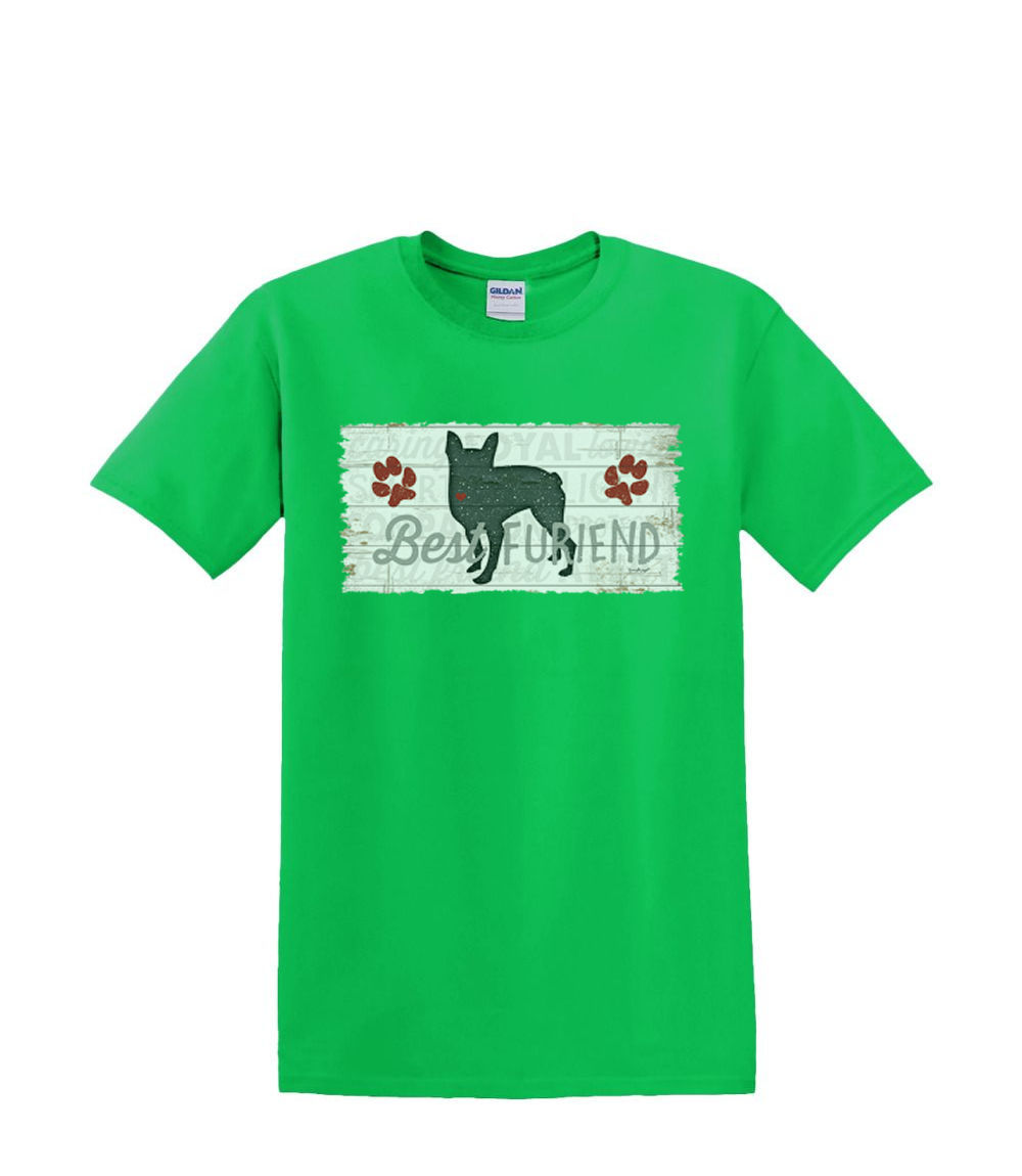 T-Shirt S to 2XL 3XL - BEST FRIEND furiend cat dog kitten puppy animal fun adult - Picture 20 of 72