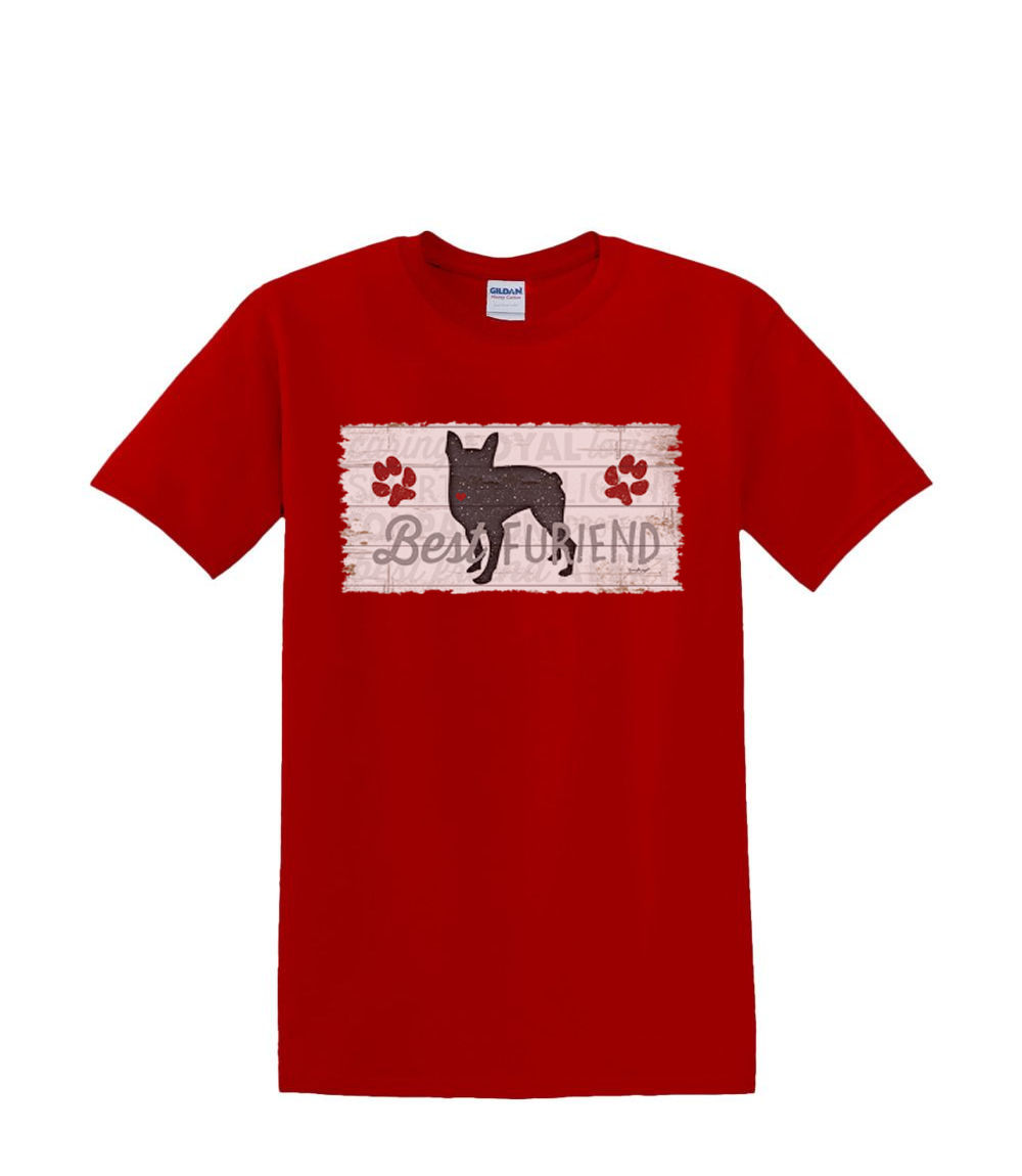 T-Shirt S to 2XL 3XL - BEST FRIEND furiend cat dog kitten puppy animal fun adult - Picture 38 of 72