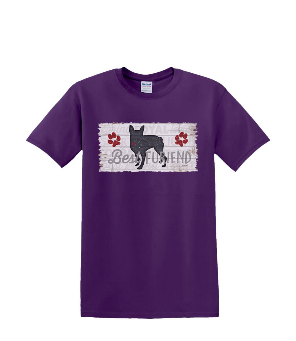 T-Shirt S to 2XL 3XL - BEST FRIEND furiend cat dog kitten puppy animal fun adult - Picture 25 of 72