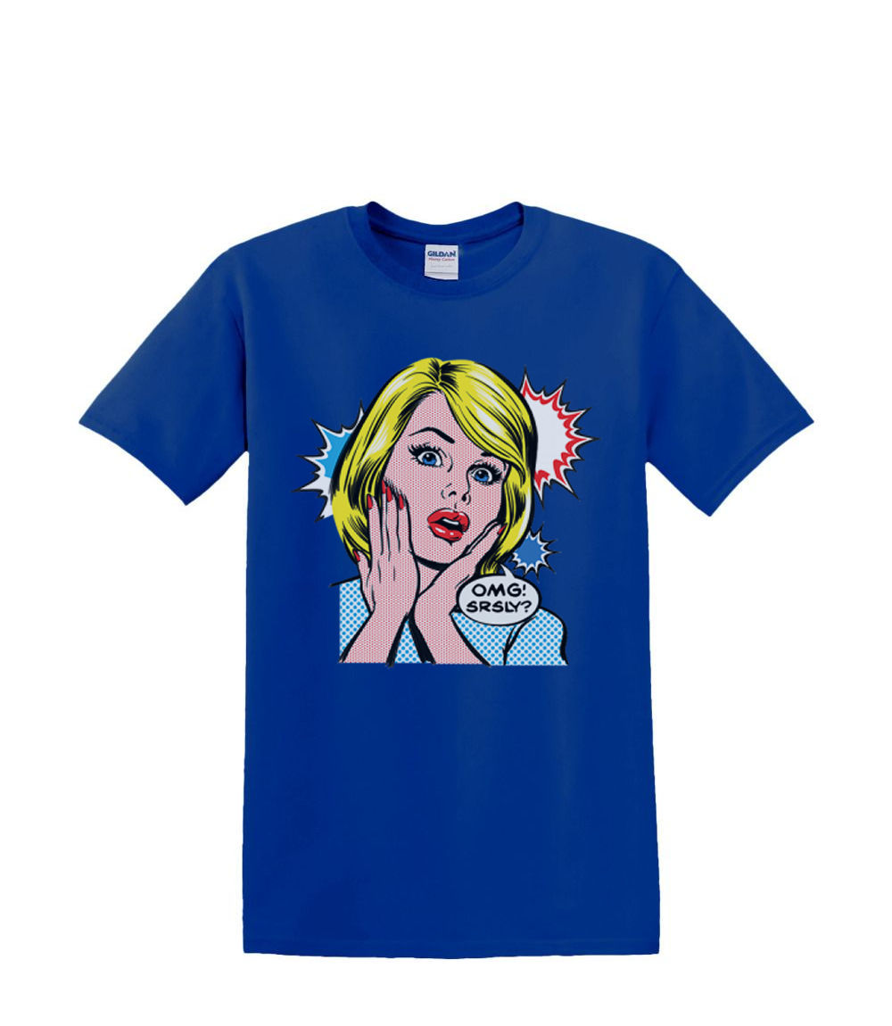 T-Shirt S bis 2XL 3XL - OH my GOD omg ERNSTHAFT blond Comic Spaß Erwachsene - Bild 33 von 72