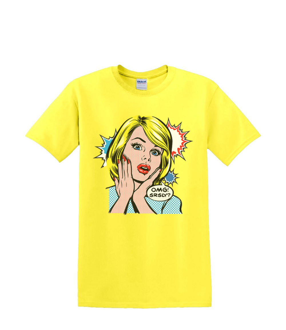 T-Shirt S bis 2XL 3XL - OH my GOD omg ERNSTHAFT blond Comic Spaß Erwachsene - Bild 49 von 72
