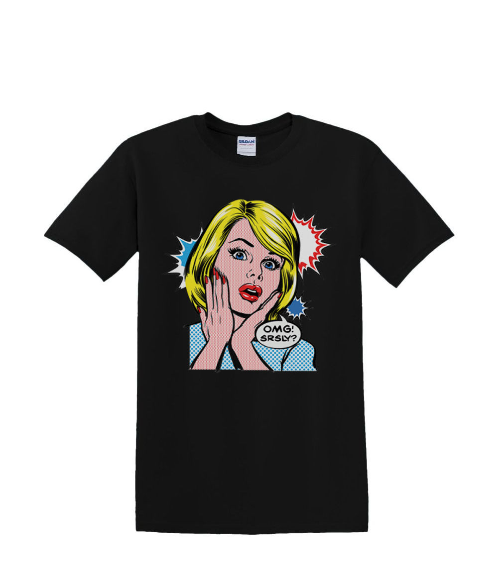 T-Shirt S bis 2XL 3XL - OH my GOD omg ERNSTHAFT blond Comic Spaß Erwachsene - Bild 16 von 72