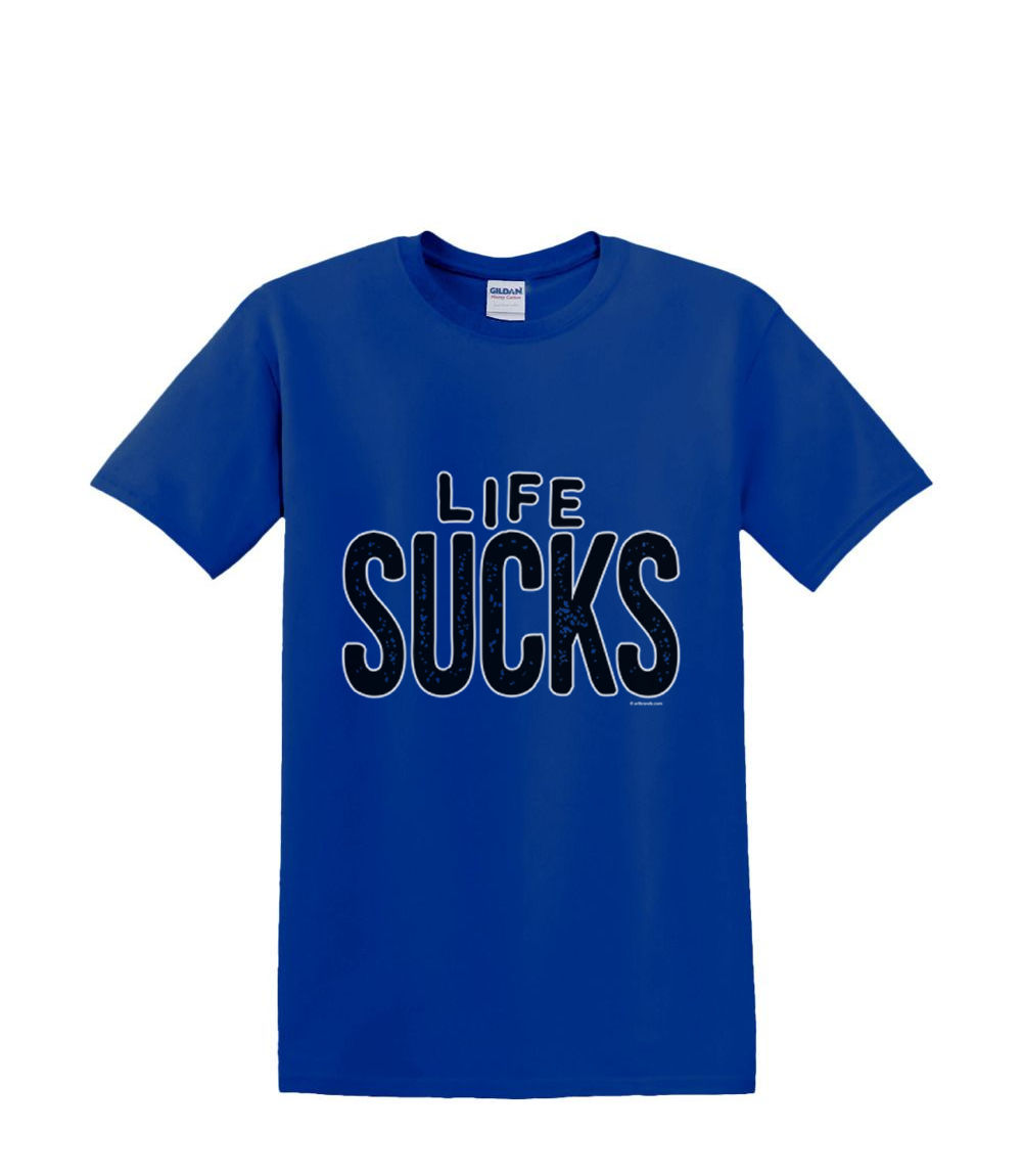 T-Shirt S to 2XL 3XL - LIFE SUCKS humor comic fun adult - Picture 35 of 72