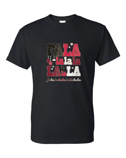 T-Shirt - FALA LALALA SANTA - SEASONAL SINGING CHRISTMAS FUN Adult - Picture 23 of 56