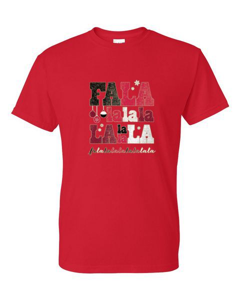 T-Shirt - FALA LALALA SANTA - SEASONAL SINGING CHRISTMAS FUN Adult - Picture 45 of 56