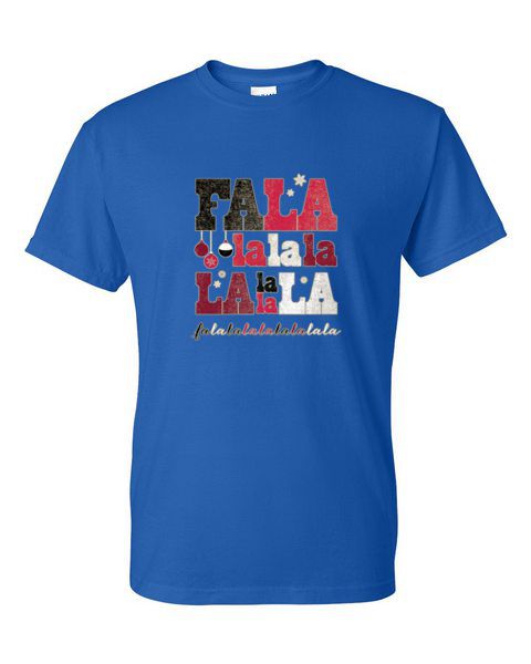 T-Shirt - FALA LALALA SANTA - SEASONAL SINGING CHRISTMAS FUN Adult - Picture 30 of 56