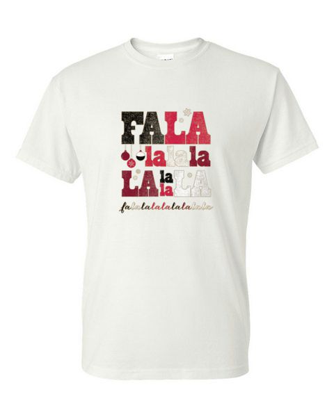 T-Shirt - FALA LALALA SANTA - SEASONAL SINGING CHRISTMAS FUN Adult - Picture 13 of 56