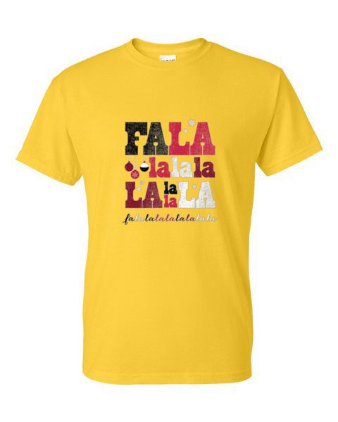 T-Shirt - FALA LALALA SANTA - SEASONAL SINGING CHRISTMAS FUN Adult - Picture 55 of 56