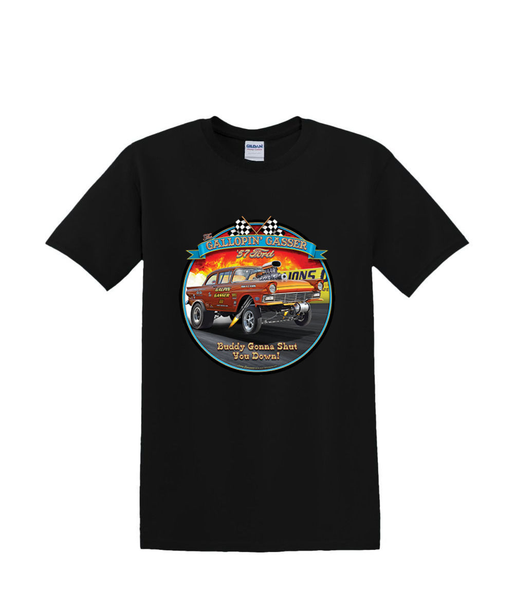 Camiseta S a 2xl 3xl - GENUINA GASSER hotrod drag para d diversión adulto - Imagen 17 de 72