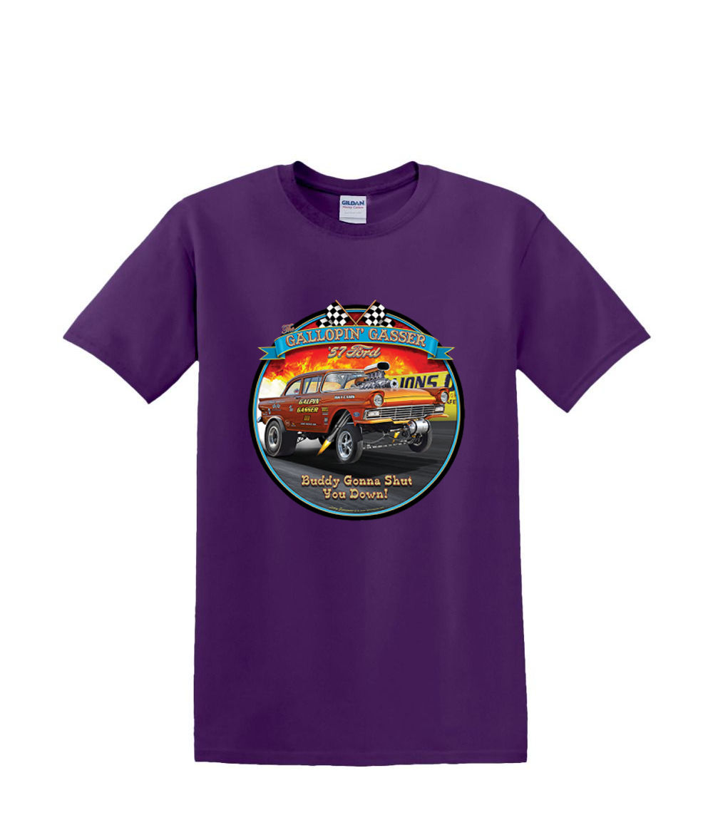 Camiseta S a 2xl 3xl - GENUINA GASSER hotrod drag para d diversión adulto - Imagen 29 de 72