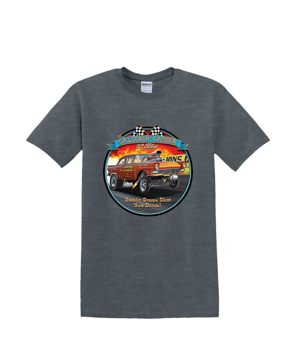 Camiseta S a 2xl 3xl - GENUINA GASSER hotrod drag para d diversión adulto - Imagen 60 de 72