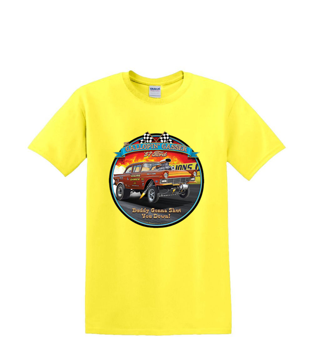 Camiseta S a 2xl 3xl - GENUINA GASSER hotrod drag para d diversión adulto - Imagen 54 de 72