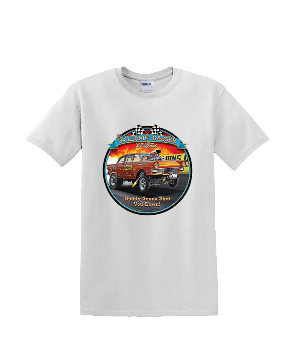 Camiseta S a 2xl 3xl - GENUINA GASSER hotrod drag para d diversión adulto - Imagen 43 de 72