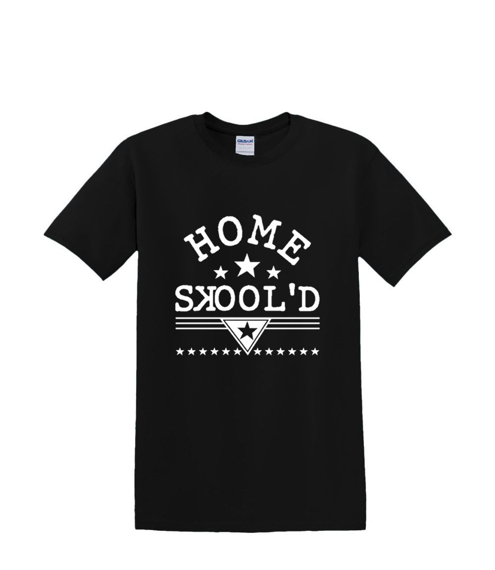 S to 2XL 3XL - HOME SKOOL'D - School Fun Humor Student Humor Work Fun Adult - Picture 16 of 54
