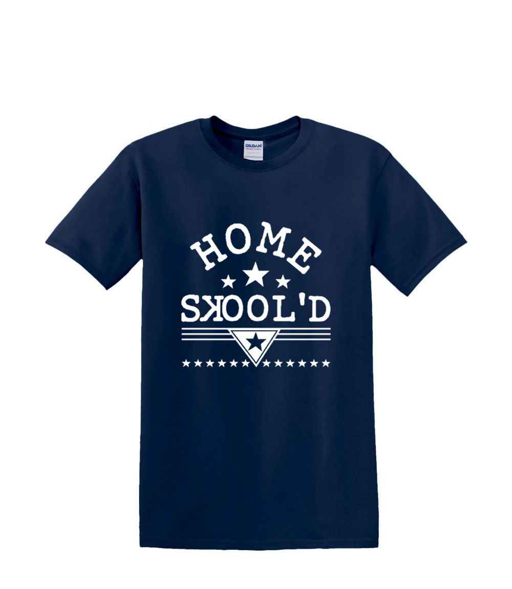 S to 2XL 3XL - HOME SKOOL'D - School Fun Humor Student Humor Work Fun Adult - Picture 40 of 54
