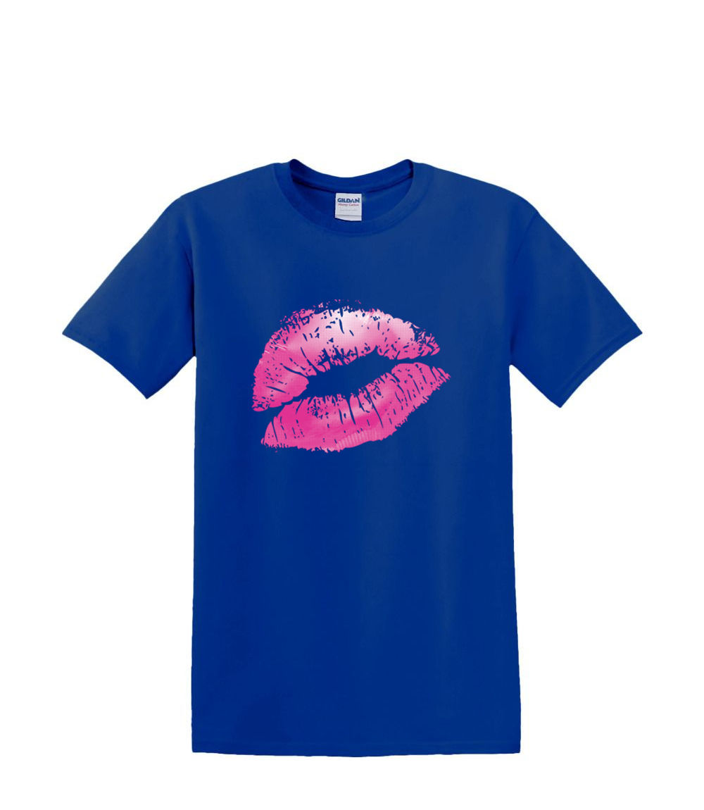 Camiseta S a 2xl 3xl - LABIOS KISISNG Rosa Humor Divertido Adulto - Imagen 60 de 72