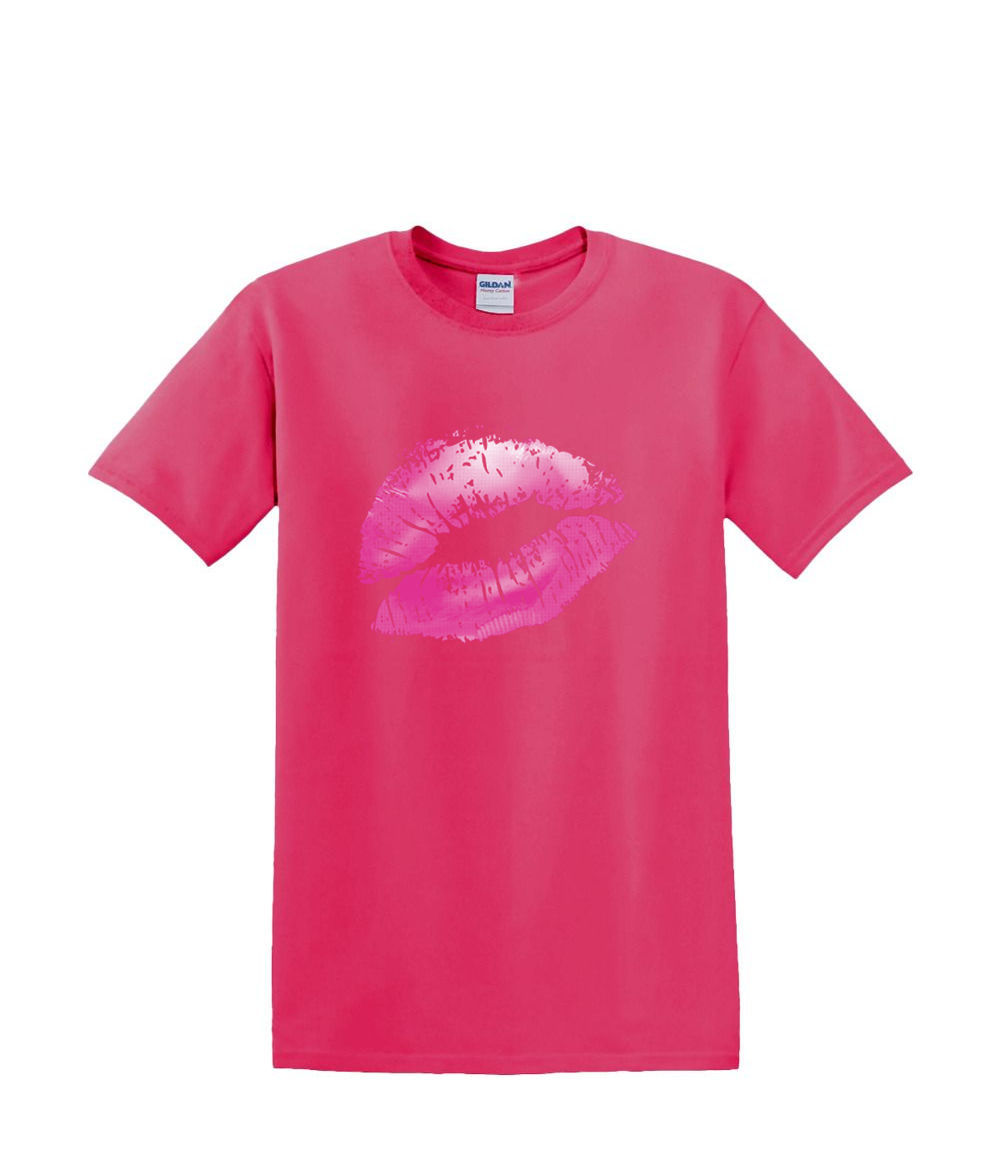 Camiseta S a 2xl 3xl - LABIOS KISISNG Rosa Humor Divertido Adulto - Imagen 51 de 72