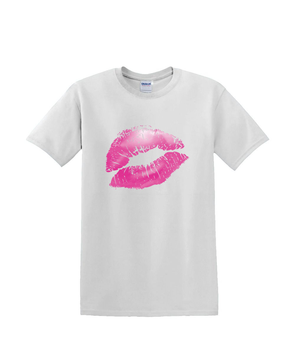 Camiseta S a 2xl 3xl - LABIOS KISISNG Rosa Humor Divertido Adulto - Imagen 43 de 72