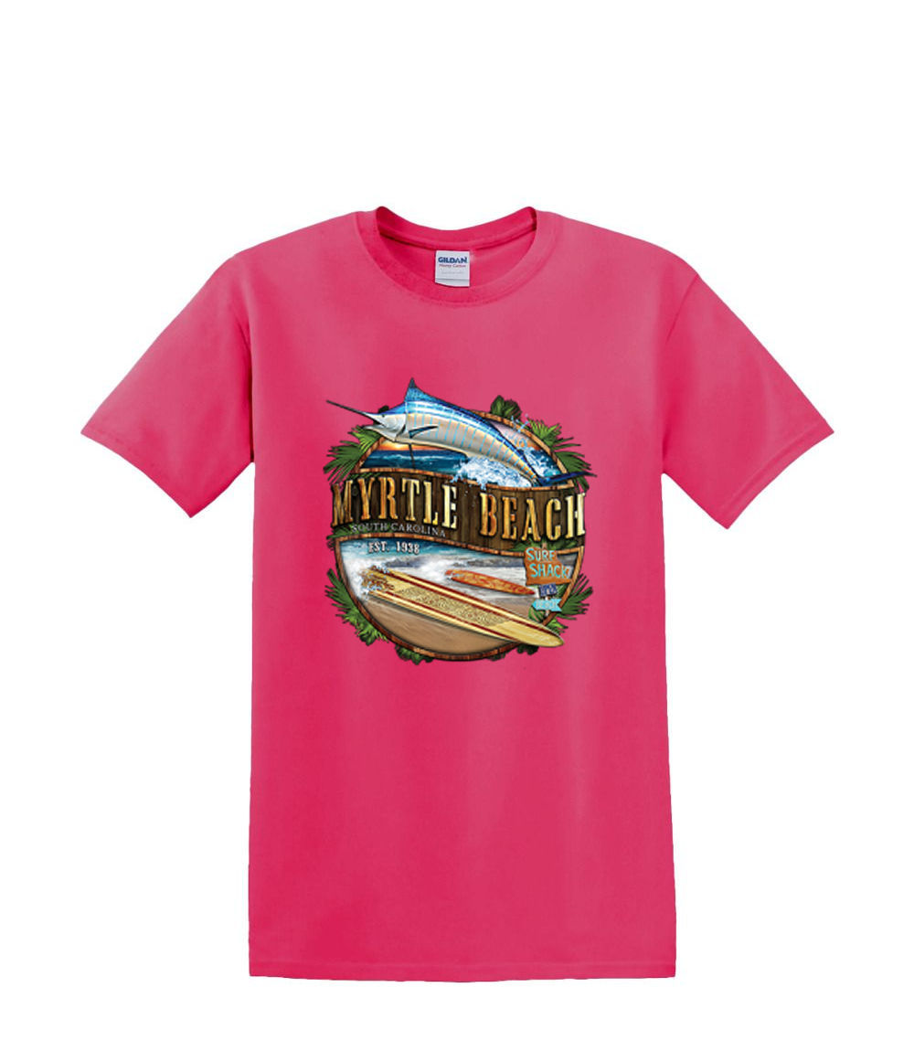 Camiseta S a 2XL 3XL SURF mirto playa MARLIN pesca playa tablas resort adulto - Imagen 65 de 72