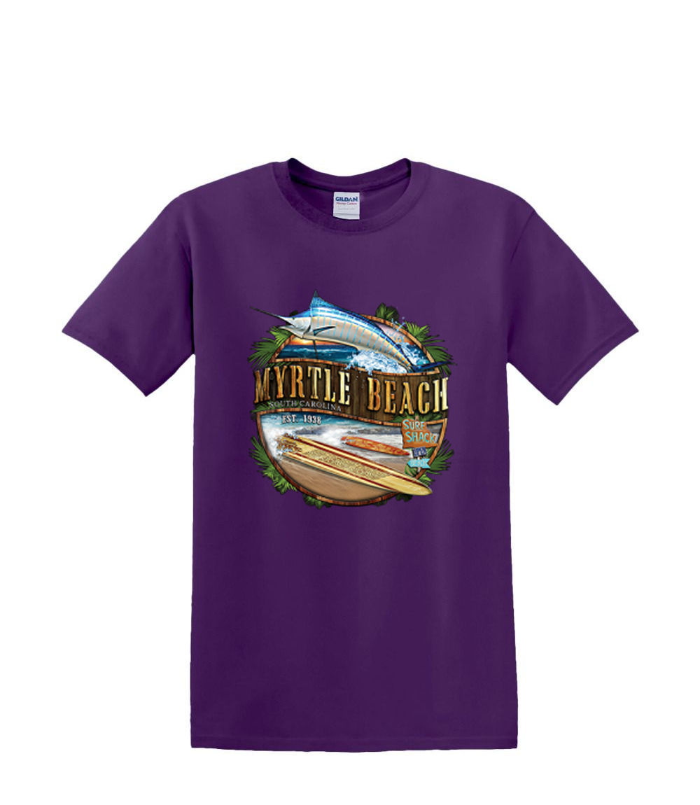 Camiseta S a 2XL 3XL SURF mirto playa MARLIN pesca playa tablas resort adulto - Imagen 29 de 72