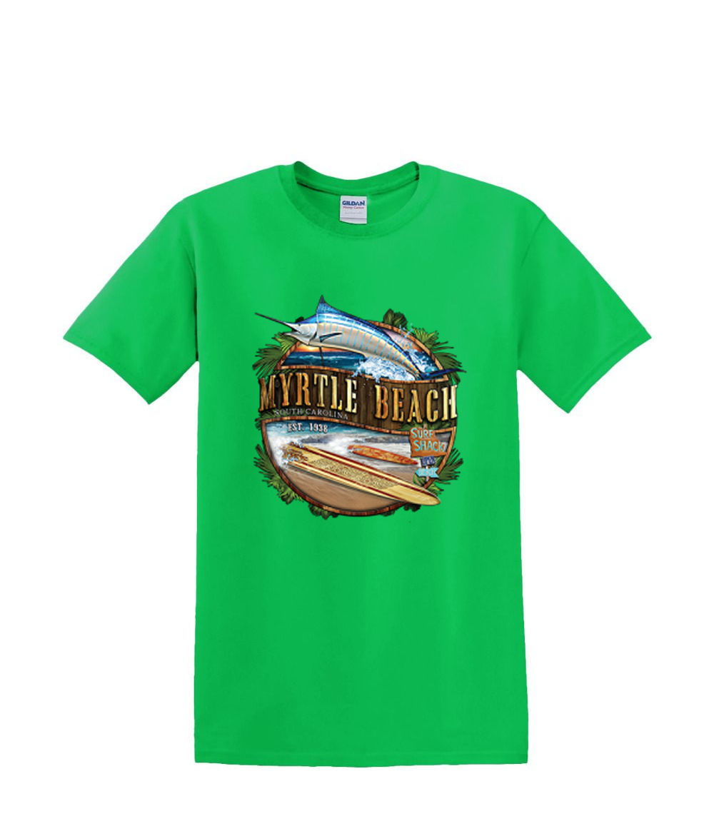 Camiseta S a 2XL 3XL SURF mirto playa MARLIN pesca playa tablas resort adulto - Imagen 24 de 72