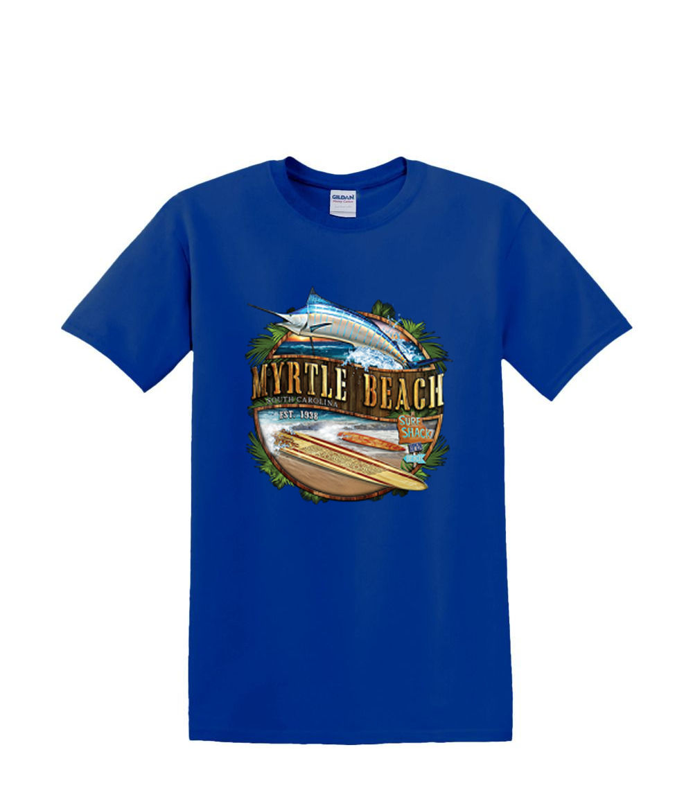 Camiseta S a 2XL 3XL SURF mirto playa MARLIN pesca playa tablas resort adulto - Imagen 36 de 72