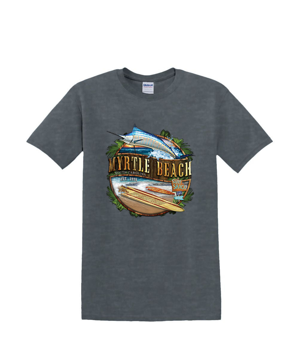 Camiseta S a 2XL 3XL SURF mirto playa MARLIN pesca playa tablas resort adulto - Imagen 56 de 72