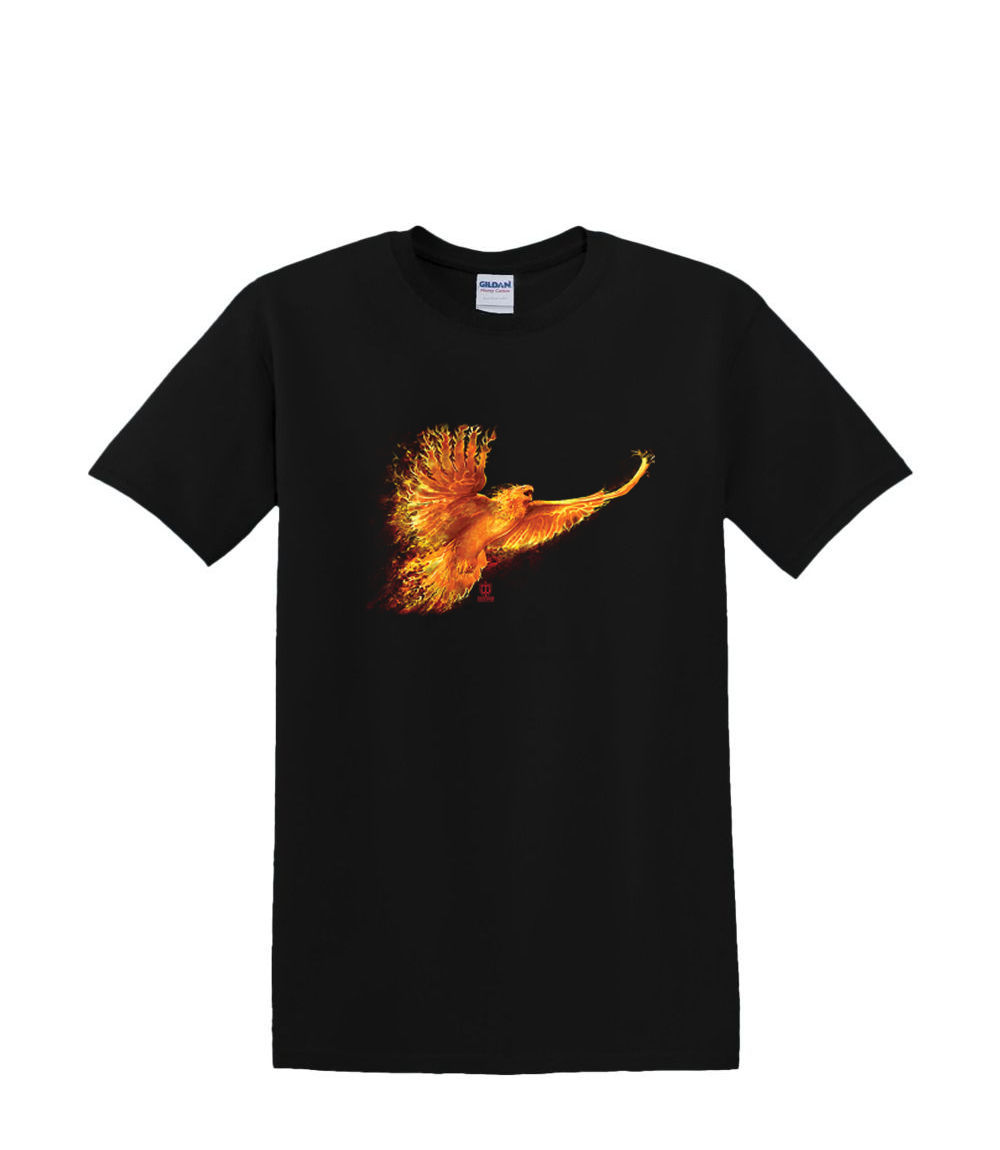 Camiseta S a 2XL 3XL - PHEONIX RISE - Pájaro Llameante Divertido Adulto - Imagen 15 de 72