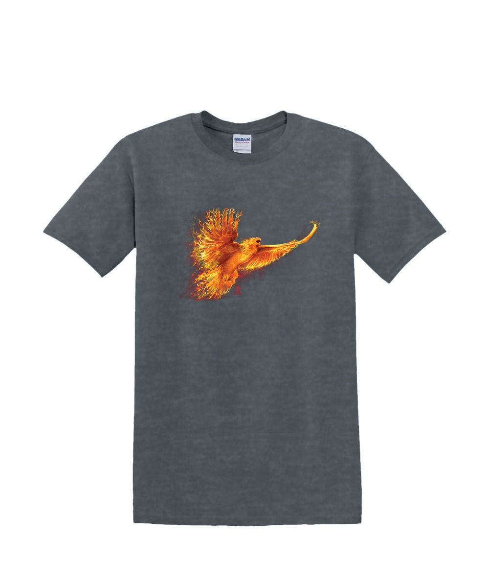 Camiseta S a 2XL 3XL - PHEONIX RISE - Pájaro Llameante Divertido Adulto - Imagen 58 de 72