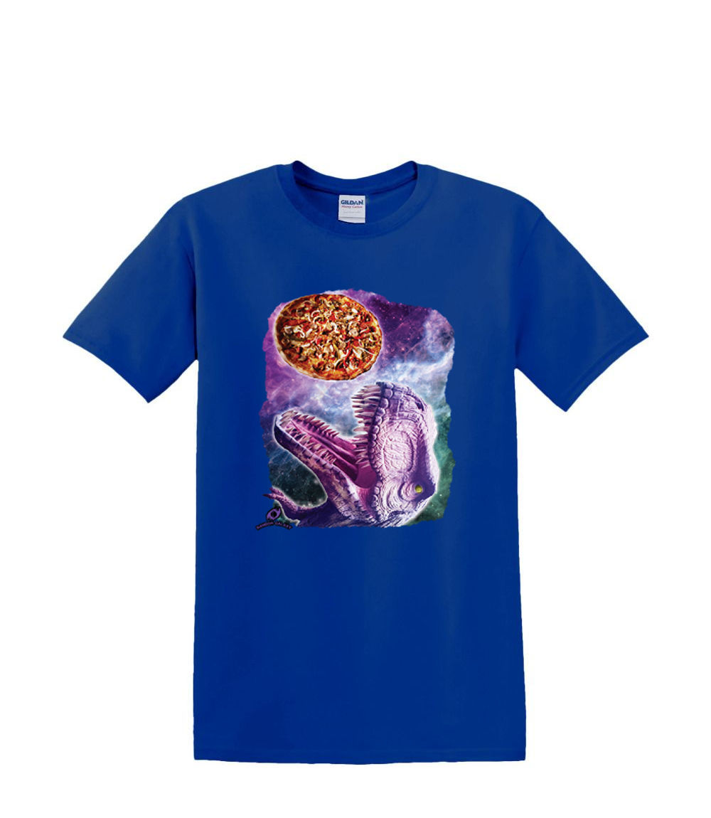 Camiseta S a 2XL 3XL - PIZZA DINO dinosaurio t rex ESPACIO divertido adulto - Imagen 22 de 72