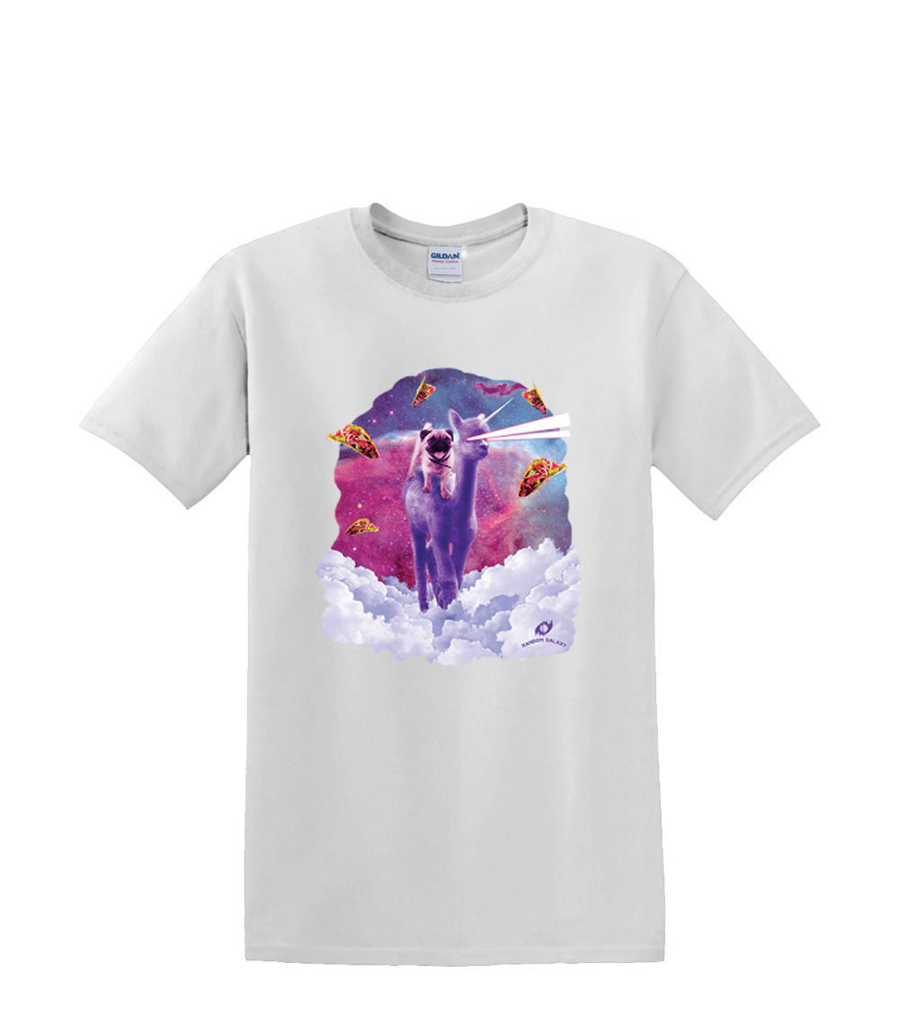 Camiseta S a 2XL 3XL - CÓSMICA alpaca unicornio pug ANIMAL ESPACIAL divertido adulto - Imagen 47 de 72