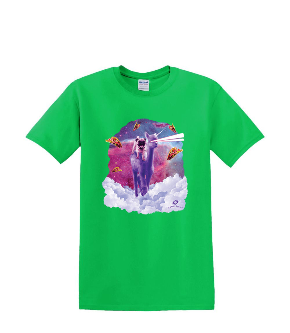 Camiseta S a 2XL 3XL - CÓSMICA alpaca unicornio pug ANIMAL ESPACIAL divertido adulto - Imagen 24 de 72