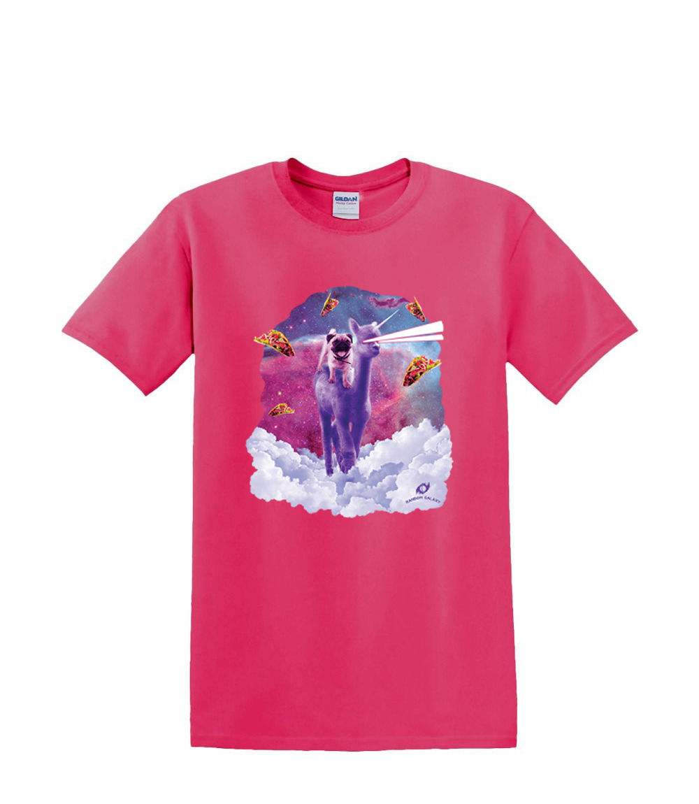 Camiseta S a 2XL 3XL - CÓSMICA alpaca unicornio pug ANIMAL ESPACIAL divertido adulto - Imagen 63 de 72