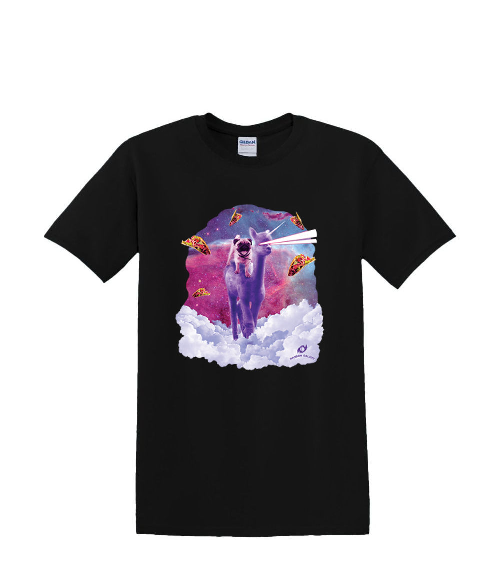 Camiseta S a 2XL 3XL - CÓSMICA alpaca unicornio pug ANIMAL ESPACIAL divertido adulto - Imagen 14 de 72