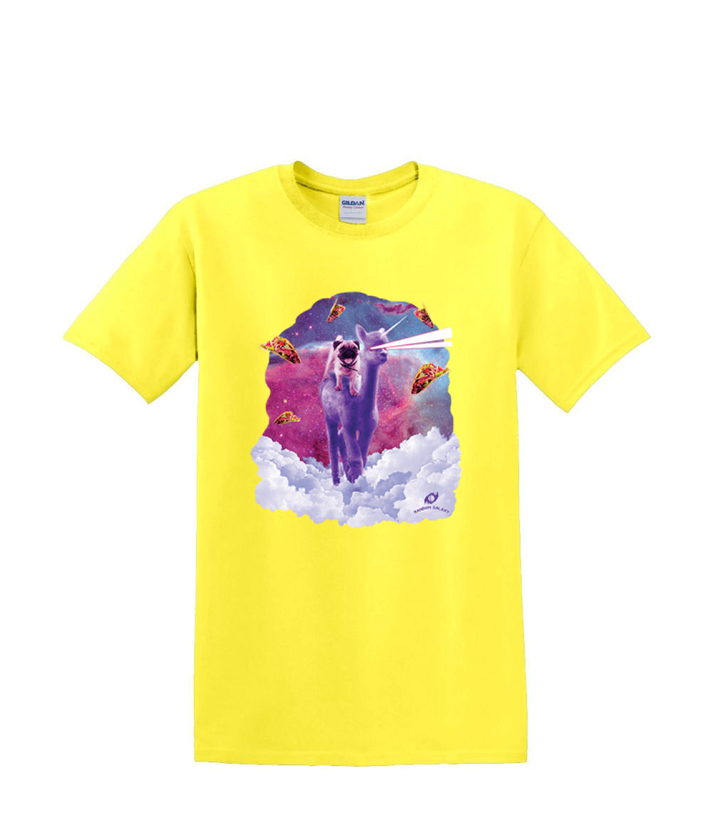 Camiseta S a 2XL 3XL - CÓSMICA alpaca unicornio pug ANIMAL ESPACIAL divertido adulto - Imagen 50 de 72