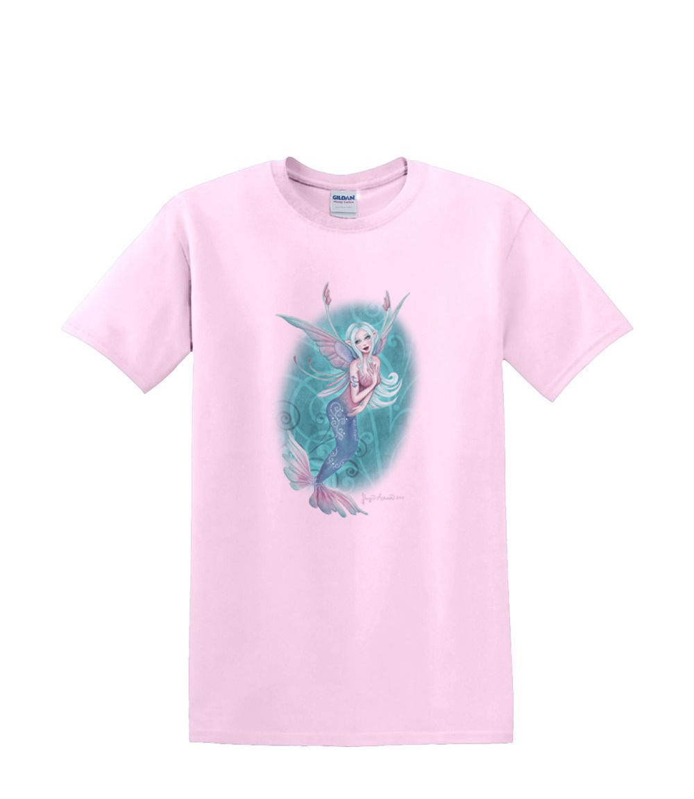 T-Shirt klein bis 3xL - FAIRY SPRITE Koralle Meerjungfrau Fantasy Fun - Erwachsene - Bild 36 von 36
