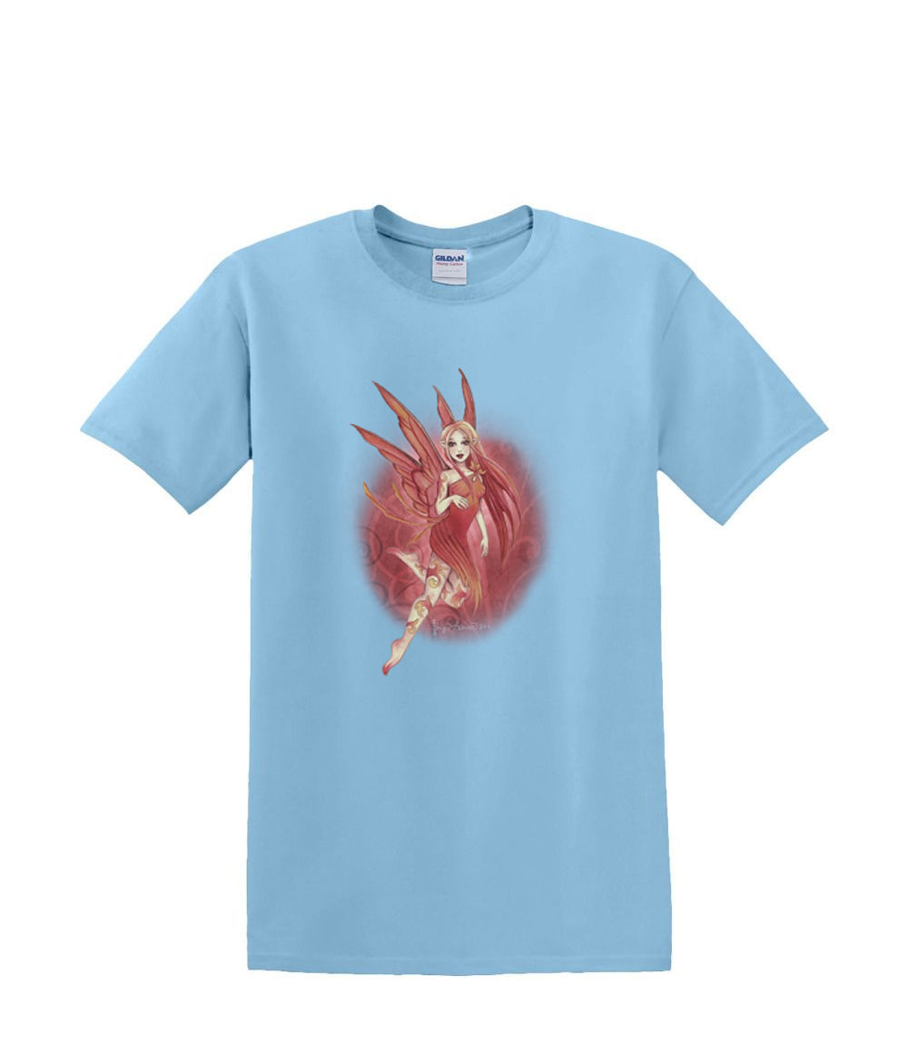 T-shirt small to 3xL - FAIRY SPRITE ember flying fantasy fun- adult - Picture 18 of 36
