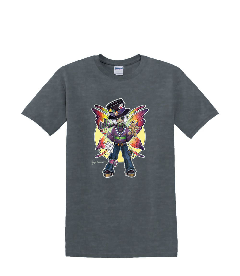 T-Shirt S to 2XL 3XL - PHUNKY PHAIRY fairy MARDI gras gothic fantasy fun adult - Picture 60 of 72