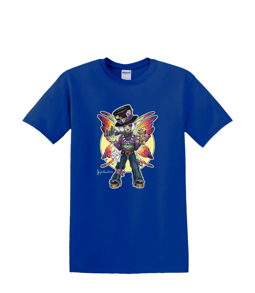 T-Shirt S to 2XL 3XL - PHUNKY PHAIRY fairy MARDI gras gothic fantasy fun adult - Picture 33 of 72