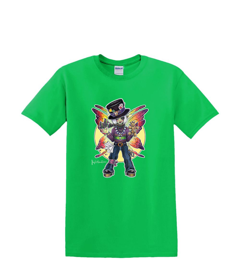 T-Shirt S to 2XL 3XL - PHUNKY PHAIRY fairy MARDI gras gothic fantasy fun adult - Picture 20 of 72