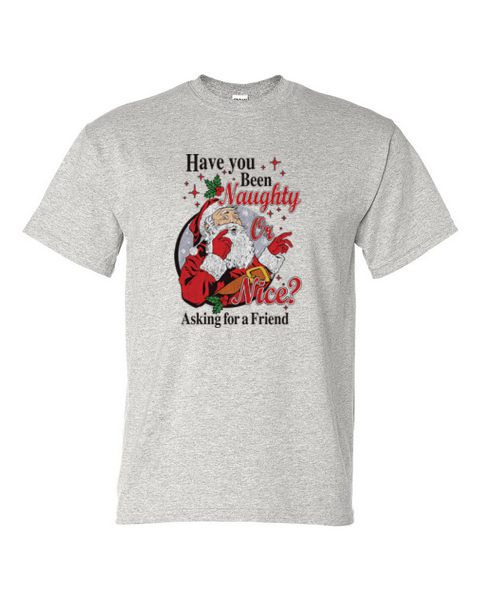 Erwachsenen T-Shirt - FRECH ODER SCHÖN - WEIHNACHTSMANN WINTER PERFEKT WEIHNACHTEN SAISONAL Spaß - Bild 27 von 41