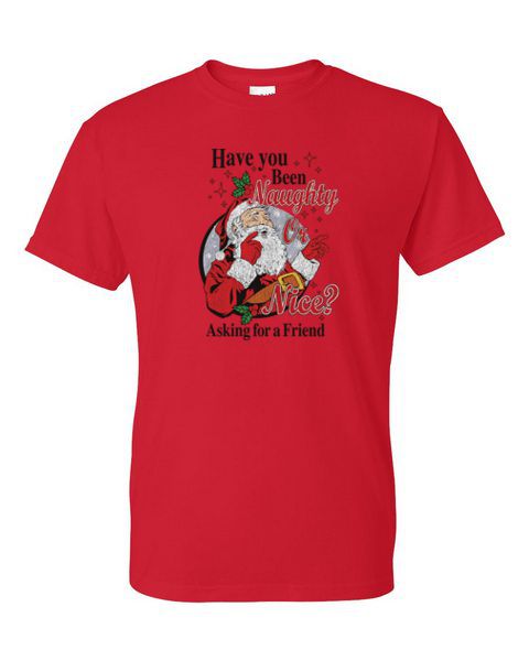 Erwachsenen T-Shirt - FRECH ODER SCHÖN - WEIHNACHTSMANN WINTER PERFEKT WEIHNACHTEN SAISONAL Spaß - Bild 23 von 41