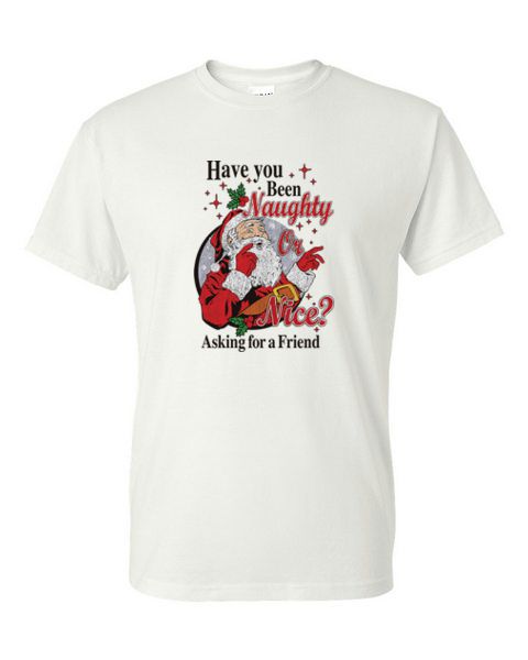 Erwachsenen T-Shirt - FRECH ODER SCHÖN - WEIHNACHTSMANN WINTER PERFEKT WEIHNACHTEN SAISONAL Spaß - Bild 38 von 41
