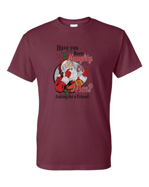 Erwachsenen T-Shirt - FRECH ODER SCHÖN - WEIHNACHTSMANN WINTER PERFEKT WEIHNACHTEN SAISONAL Spaß - Bild 37 von 41
